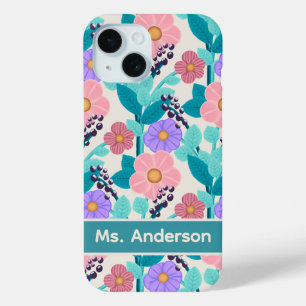 Pastel Floral iPhone 15 Case