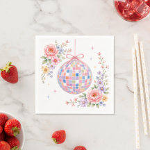 Pastel Floral Disco Garden Bridal Shower