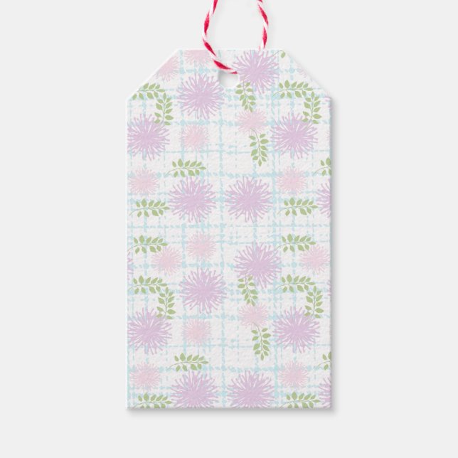 Pastel Floral Gift Tag (Front)