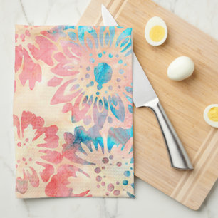 Pastel Floral Kitchen Towel