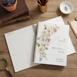 Pastel Floral Modern Wedding Planner<br><div class="desc">This simple but elegant design features a bouquet of pink,  yellow,  and lavender flowers with greenery on a textured white watercolor paper background. Created by Simply Farmhouse Press,  it matches the Pastel Floral Modern Wedding Suite of invitations and matching cards.</div>