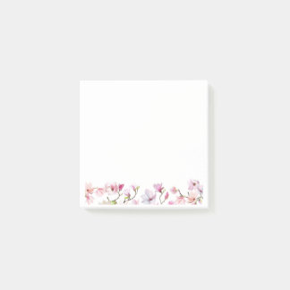 Pastel Floral Post-it Notes