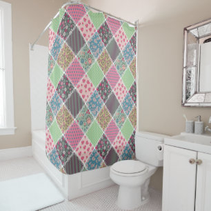 Pastel Floral Quilt Squares