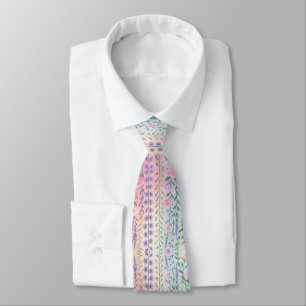 Pastel Floral Tie