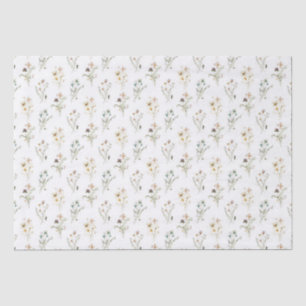 Pastel Floral Tissue Paper