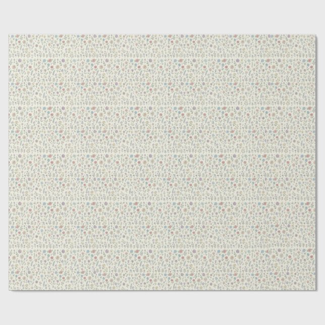 pastel floral wrapping paper. paper (Flat)