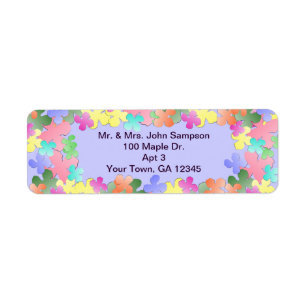 Pastel Flower Collage Custom