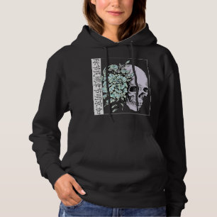 Pastel Flower I Skull I Aesthetic Art I Japanese A Hoodie