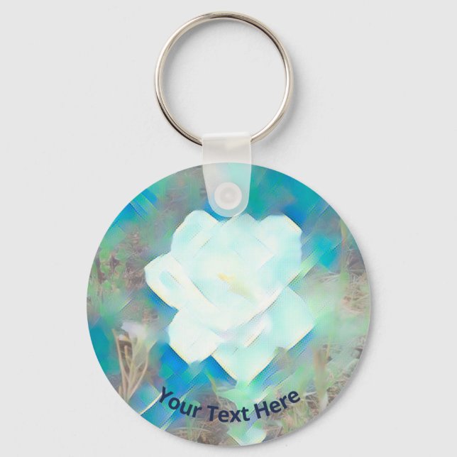 Pastel Flower Keychain (Front)