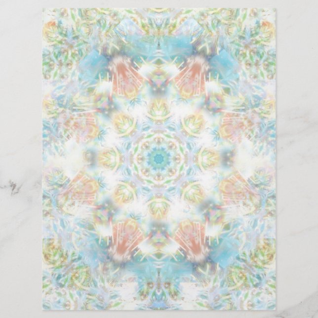 Pastel Flower Mandala Flyer (Front)