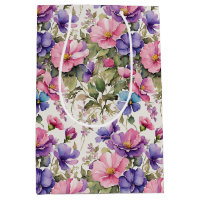 Pastel Flowers Illustration | Wrapping Paper