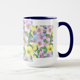 Pastel Flowers - Mug