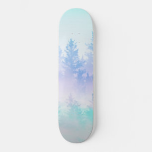 Pastel Forest Dream #4 #decor #art Skateboard