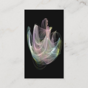 pastel fractal Carte de visite d'énergie