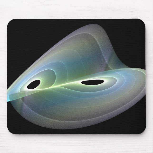 pastel  fractal mouse pad (Front)