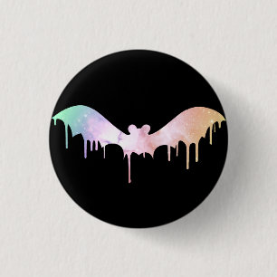 Pastel Galaxy MeltaBat Button