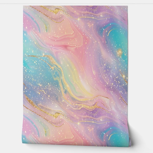 Pastel Galaxy  Wallpaper (Unrolling)