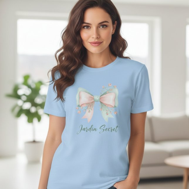 Pastel Garden Bow T-Shirt (Creator Uploaded)