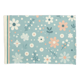 Pastel Garden Delight Pillowcase