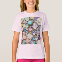 Pastel Gems And Jewels In Pinks & Purples
