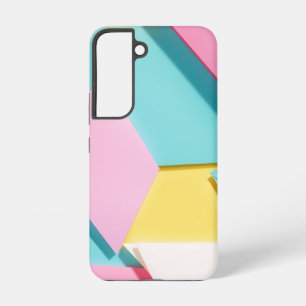 Pastel Geometric Pattern Phone Case