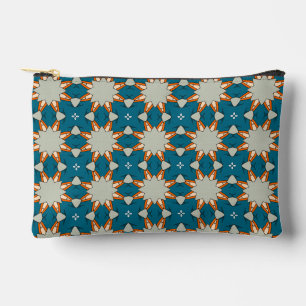 Pastel Geometric Pattern – Soft Abstract Color  Accessory Pouch