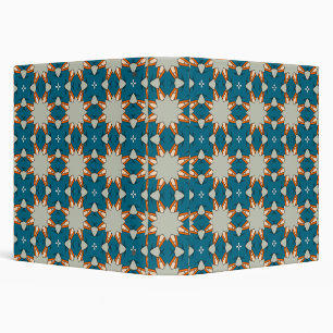 Pastel Geometric Pattern – Soft Abstract Color  Binder