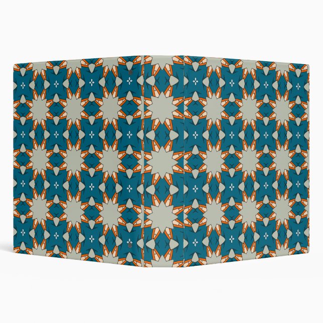 Pastel Geometric Pattern – Soft Abstract Color  Binder (Background)