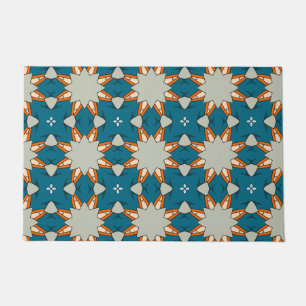 Pastel Geometric Pattern – Soft Abstract Color Doormat