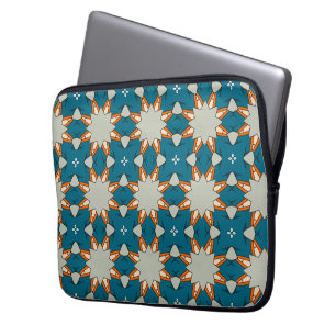 Pastel Geometric Pattern – Soft Abstract Color Laptop Sleeve