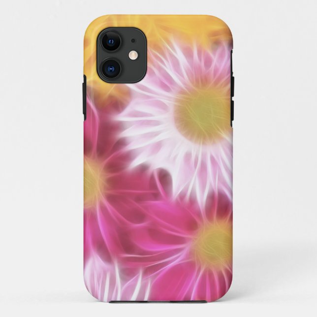 Pastel Gerberas Floral Case-Mate iPhone Case (Back)