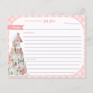 Pastel Gingerbread Sucre Castle Cake Recette Carte