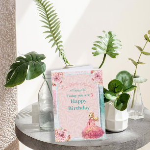 Pastel Girls Carte Anniversaire Notre Petite Princ