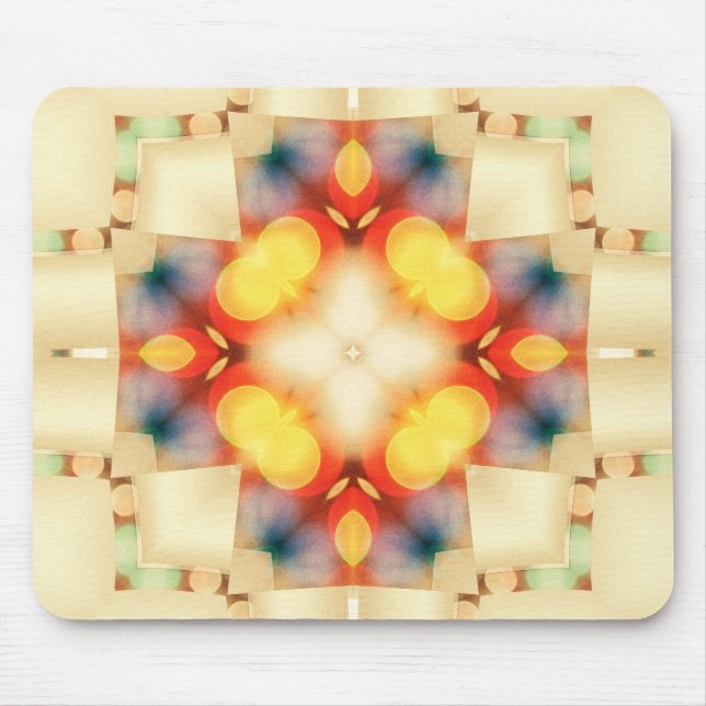 Pastel Glow Inner Light Mousepad (Front)