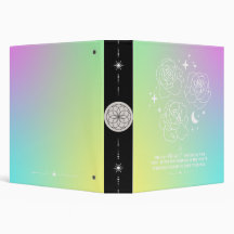 Pastel Glow-Up Binder