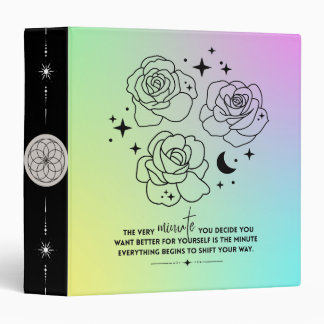 Pastel Glow Up Binder