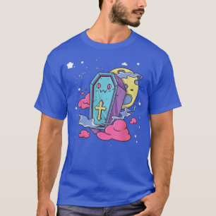 Pastel Goth Creepy Coffin Cute Gothic Kawaii Anime T-Shirt