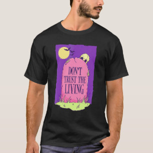Pastel Goth Don't Trust The Living Skeleton Tomb H T-Shirt