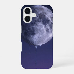 Pastel Goth Dripping Moon Phone Case