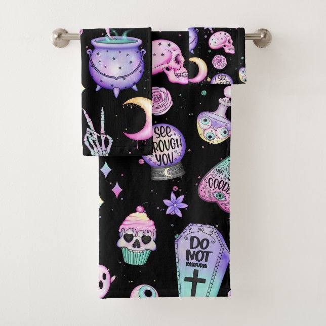 pastel goth motif foncé (En situation)