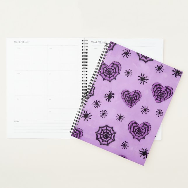 Pastel Goth Spiderweb Hearts (Devant avec enveloppe)