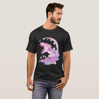 Pastel Goth Trex TShirt - Vaporwave Aesthetic