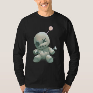 Pastel Goth Voodoo Creepy Doll T-Shirt