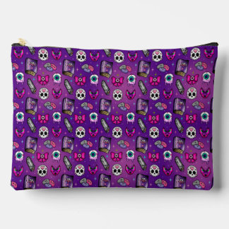 Pastel Goth - Witchy - Purple Halloween Accessory Pouch