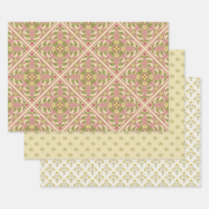 Pastel Gothic Revival Wrapping Paper Sheet