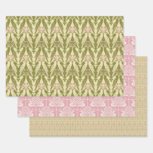 Pastel Gothic Revival Wrapping Paper Sheet
