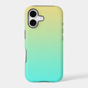 Pastel Gradient Background Turquoise Yellow