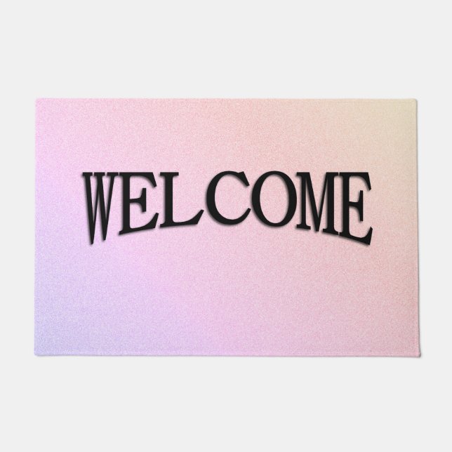Pastel Gradient Doormat (Front)