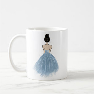 Pastel Gradient Glitter Rainbow Bokeh Kids Coffee Mug