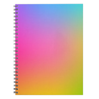 Pastel Gradient Notebook